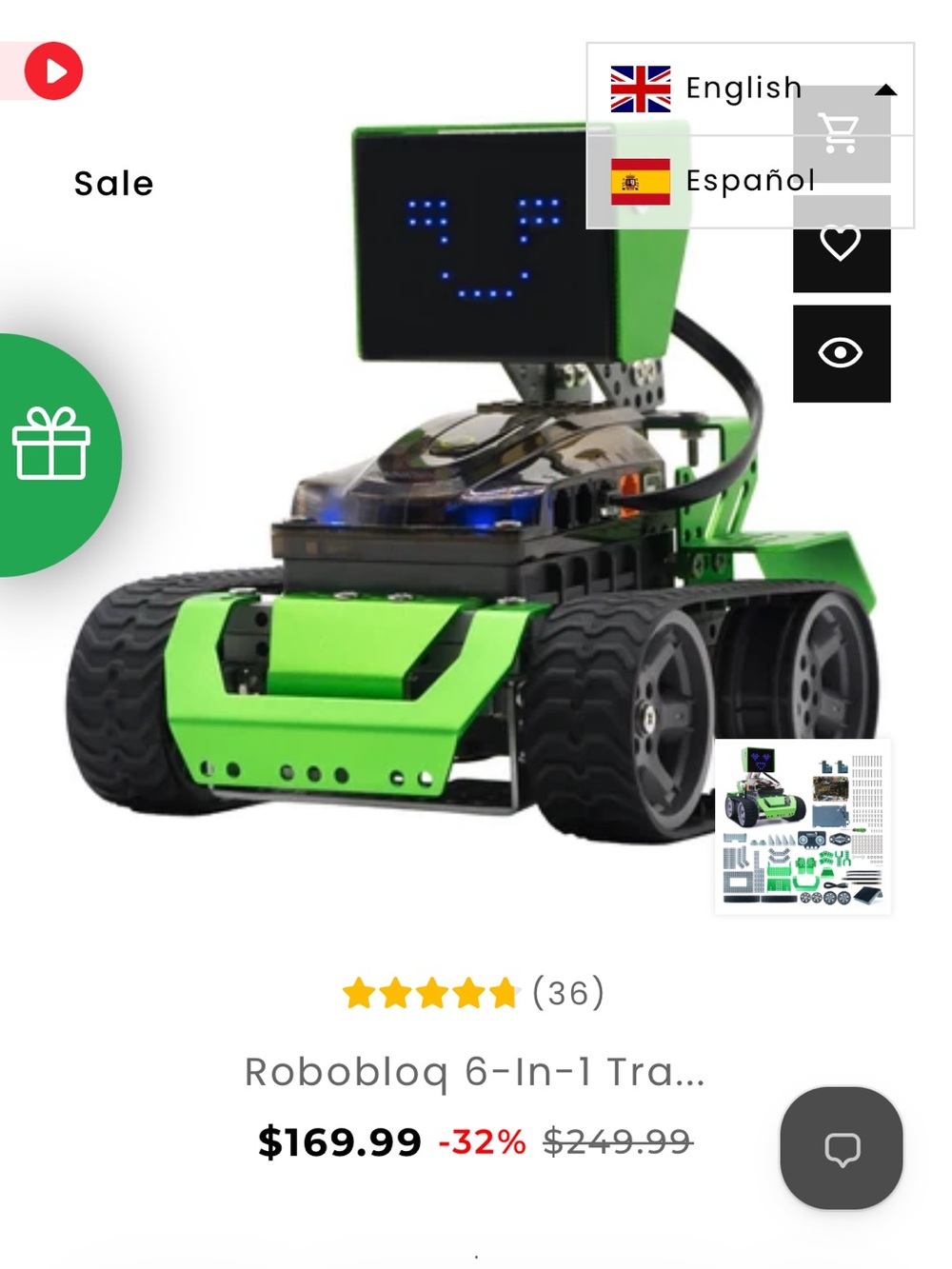 Robobloq Qoopers Robot Kit